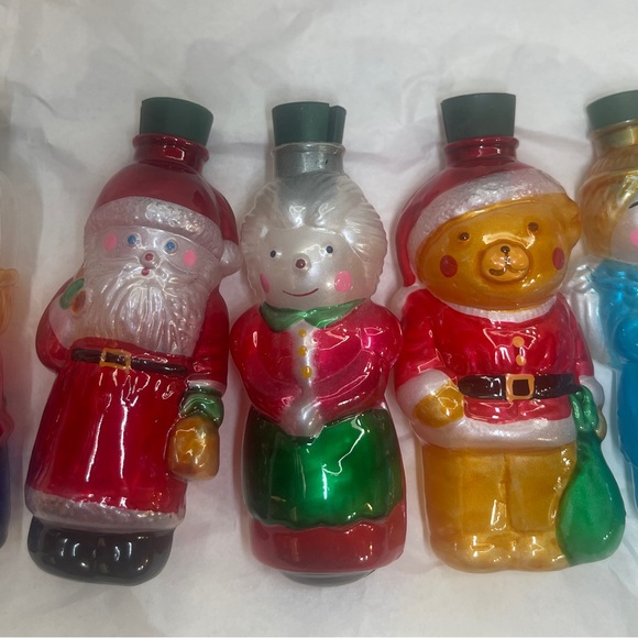 Avon Holiday Ornaments Set - Red, Green, Blue, Gold - Picture 2 of 12